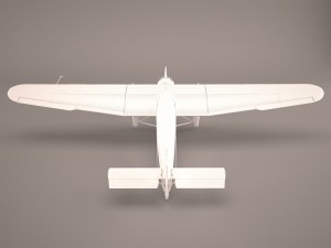 airplane fa5 n110609 3D 模型