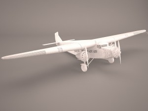 airplane fa5 n110609 3D 模型