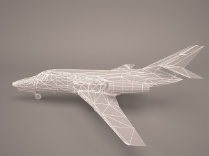 dassault mystere falcon 10 Modèle 3D