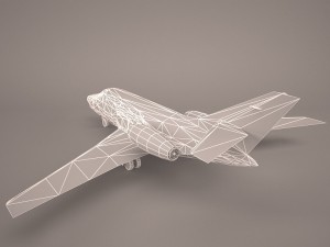 dassault mystere falcon 10 Modèle 3D