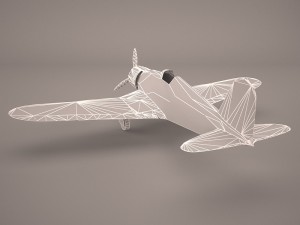 fiat g50 - italy airforce Modelo 3D