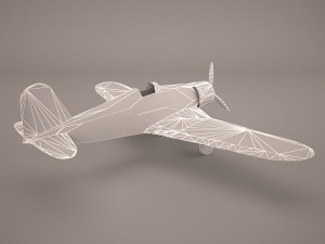 fiat g50 - italy airforce Modelo 3D