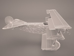 fokker dr-1 triplane 3D Model
