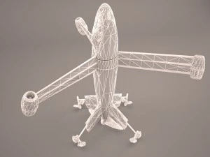 focke-wulf triebflugel 3D Model