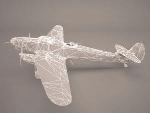 north american b-25 mitchell 3D Model