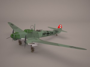 north american b-25 mitchell Modèle 3D