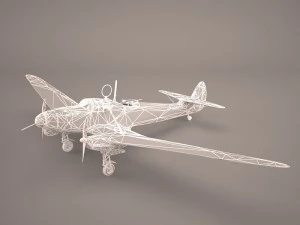 north american b-25 mitchell 3D Model