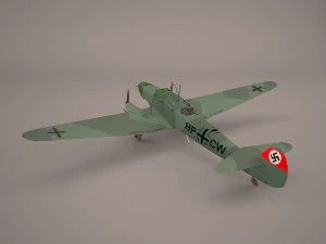 north american b-25 mitchell 3D Model