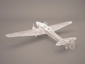 north american b-25 mitchell 3D Model