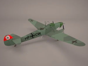 north american b-25 mitchell 3D Model