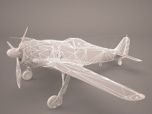 german wwii fighter aircraft fw 190 Modelo 3D