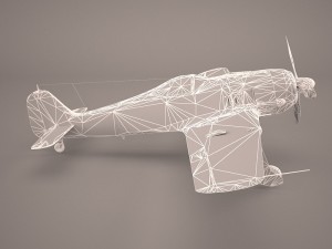 german wwii fighter aircraft fw 190 Modelo 3D