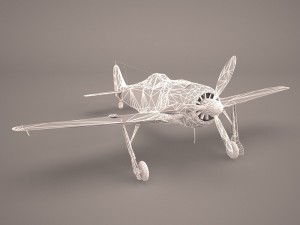 german wwii fighter aircraft fw 190 Modelo 3D