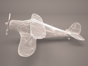 the consolidated model 14 fleet biplane 3D 模型