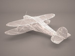 the consolidated model 14 fleet biplane 3D 模型