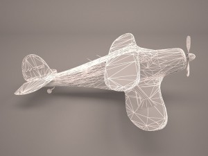 the consolidated model 14 fleet biplane 3D 模型