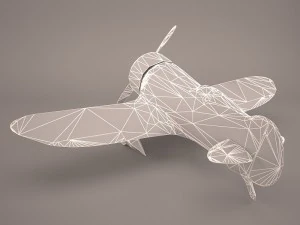 geebee r airplane 3D Model