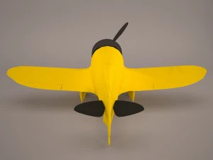 geebee r airplane 3D Model