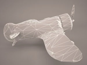 geebee r airplane 3D Model