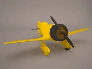 geebee r airplane 3D Model
