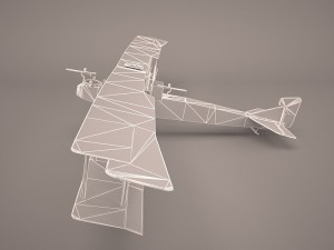 fokker r7 triplane 1 Model 3D