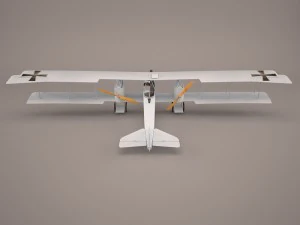 fokker r7 triplane 1 3D Model
