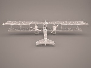 fokker r7 triplane 1 Model 3D