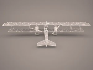 fokker r7 triplane 1 3D Model
