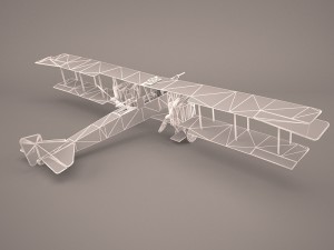 fokker r7 triplane 1 Model 3D