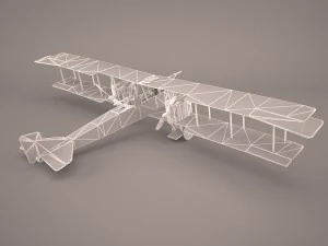 fokker r7 triplane 1 3D Model