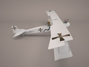 fokker r7 triplane 1 Model 3D