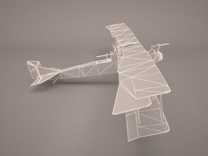 fokker r7 triplane 1 Model 3D