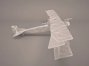 fokker r7 triplane 1 3D Model