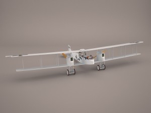 fokker r7 triplane 1 Model 3D