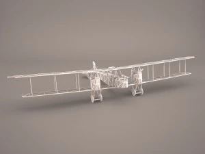 fokker r7 triplane 1 3D Model