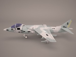 mcdonnell douglas av-8b harrier ii 3D 모델