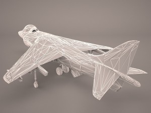 mcdonnell douglas av-8b harrier ii 3D 모델