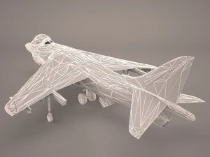 mcdonnell douglas av-8b harrier ii Modello 3D