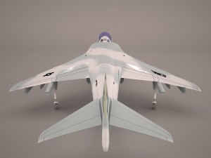 mcdonnell douglas av-8b harrier ii 3D 모델