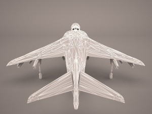 mcdonnell douglas av-8b harrier ii 3D 모델