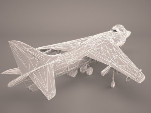 mcdonnell douglas av-8b harrier ii 3D 모델