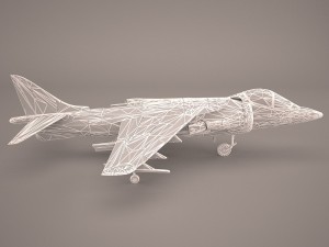 mcdonnell douglas av-8b harrier ii 3D 모델