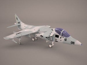 mcdonnell douglas av-8b harrier ii 3D 모델