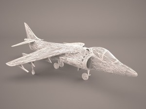 mcdonnell douglas av-8b harrier ii 3D 모델