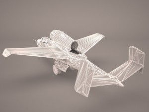 heinkel he 162 volksjaeger v15 Modelo 3D