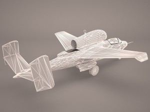 heinkel he 162 volksjaeger v15 Modelo 3D
