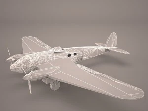 heinkel he 111 3D Model