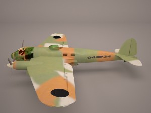 heinkel he 111 3D 模型