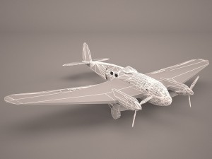 heinkel he 111 3D 模型
