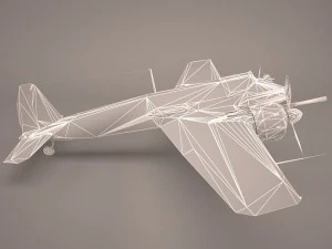 henschel hs-129b-3 3D Model
